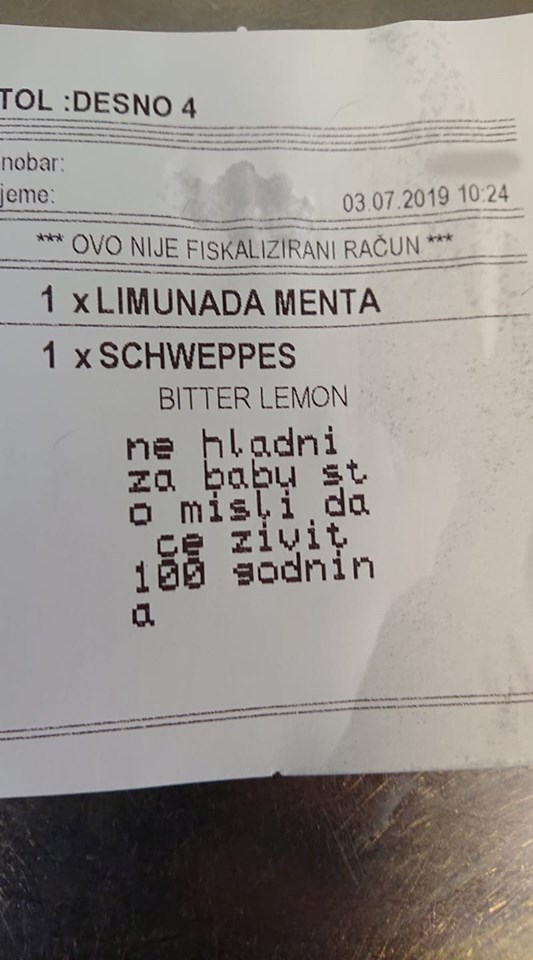 Još jedna neprimjerena narudžba završila na društvenim mrežama, evo što su napisali za stariju gošću