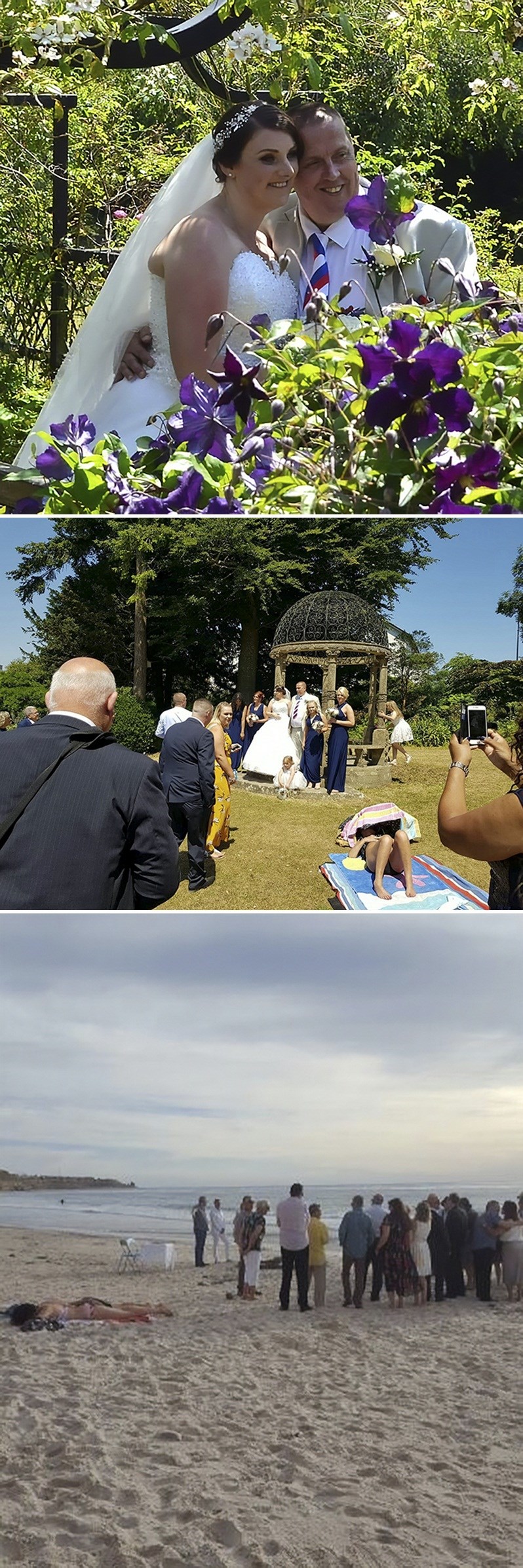 Mladenci ostali šokirani kad se djevojka koja se sunčala nije htjela maknuti zbog njih, tko je u pravu?