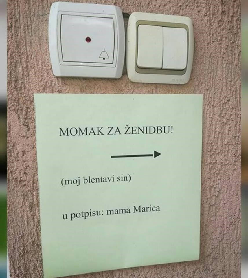 Odrasli sin je i dalje živio s roditeljima, majci je dosadio pa je ispod zvona postavila "upute"