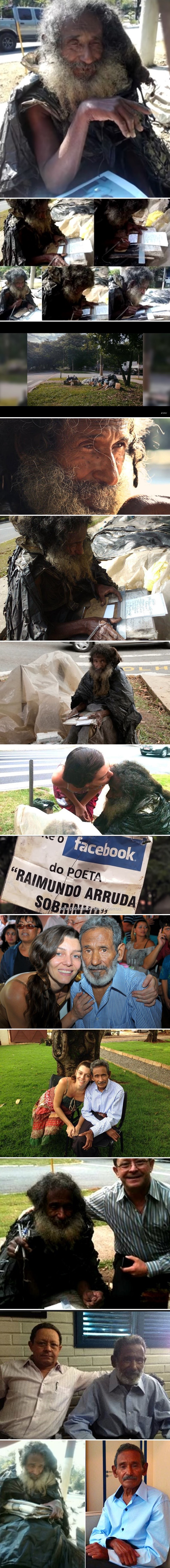 Žena je svakog dana pozdravljala starog beskućnika, promijenila mu je život kada je saznala za njegov talent