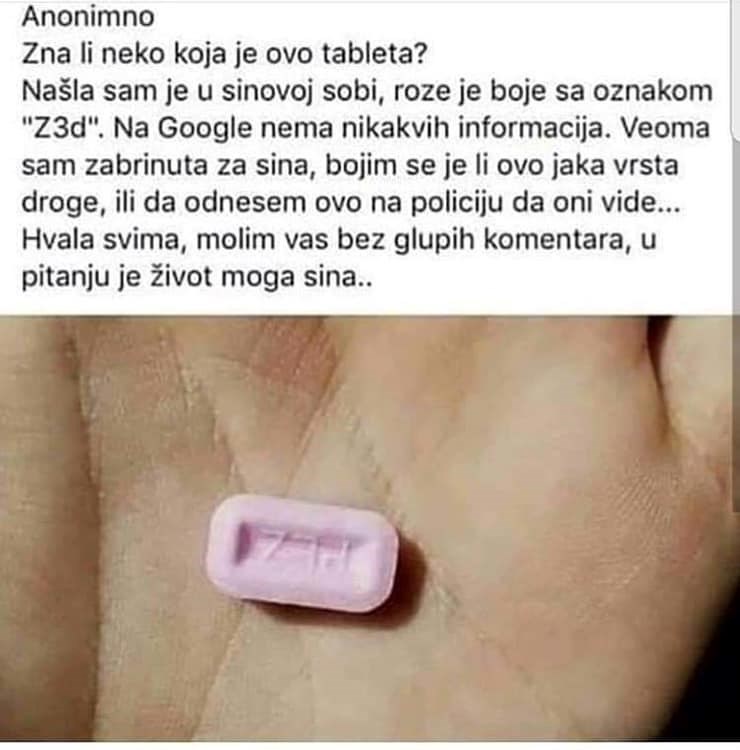 Mama je u sinovoj sobi našla "čudnu tabletu", ljudi ne znaju pravi li se blesava ili stvarno ne zna što je slikala