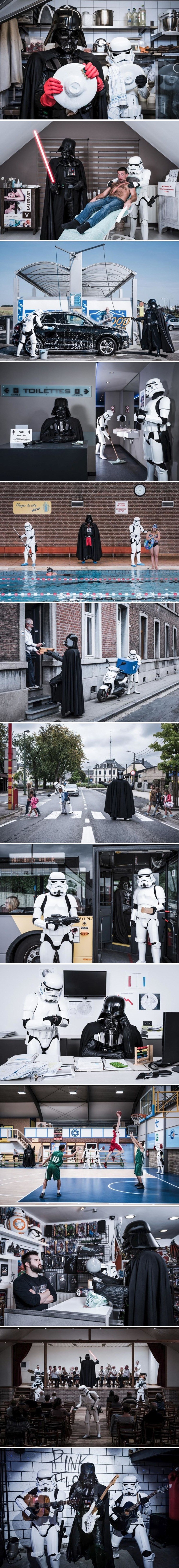 Fotograf pokazao svijetu čime bi se zlikovac iz Ratova zvijezda bavio da ga je uhvatila finanijska kriza