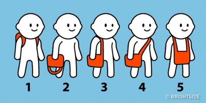 Način na koji nosite torbu može otkriti nešto zanimljivo o vašem karakteru