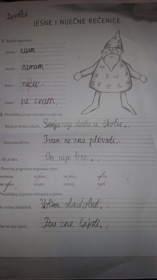 Kada dijete zna hrvatski bolje od učiteljice