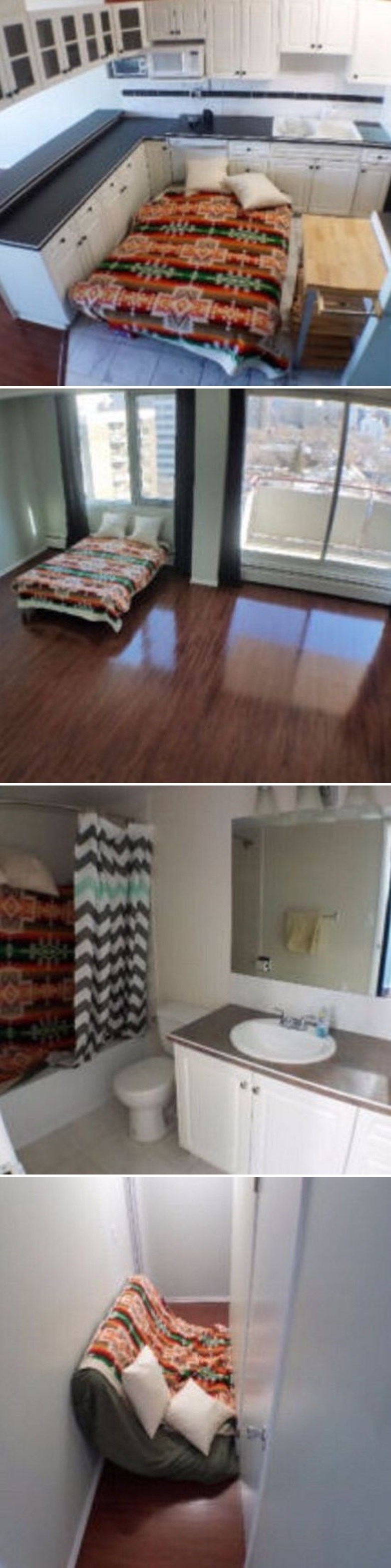 Netko je tražio stan pa pronašao jedan od čudnijih oglasa na netu, u glavnoj ulozi je krevet