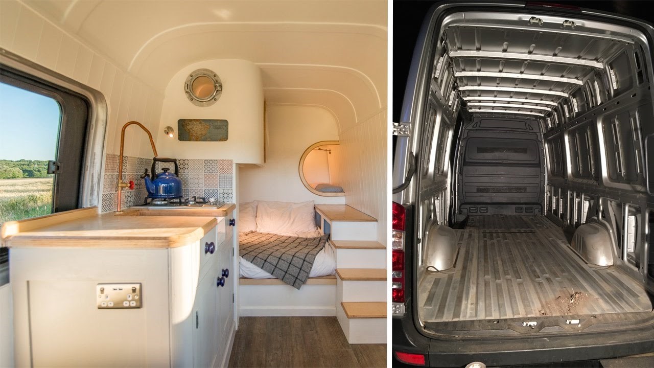 Obitelj je pretvorila polovni transportni kombi u prekrasan mobilni dom, unutrašnjost će vas iznenaditi