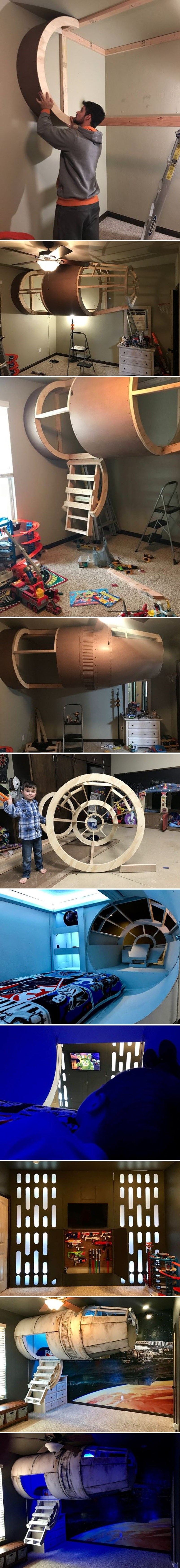 Sin im nije htio spavati sam u dječjoj sobi pa je tata pronašao genijalno rješenje