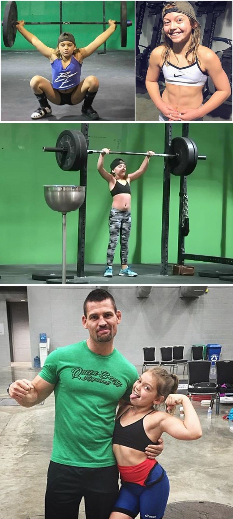 Nabildana 10-godišnjakinja u teretani izvodi vježbe koje vi nikad ne biste uspjeli