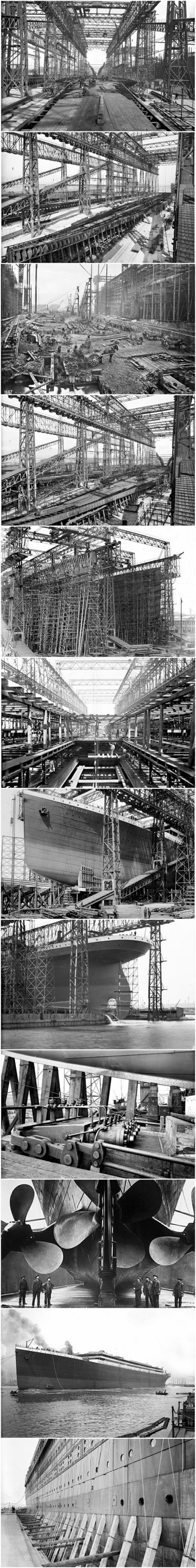 Rijetke i stare fotografije izgradnje najpoznatijeg broda na svijetu