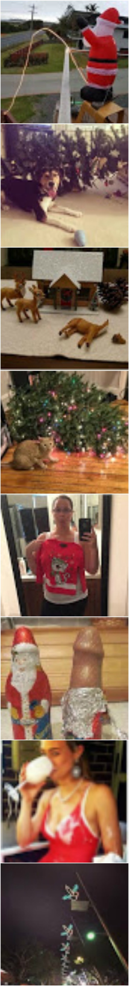 Ovi su ljudi pokušali uživati u Božiću, ali nešto je pošlo krivo