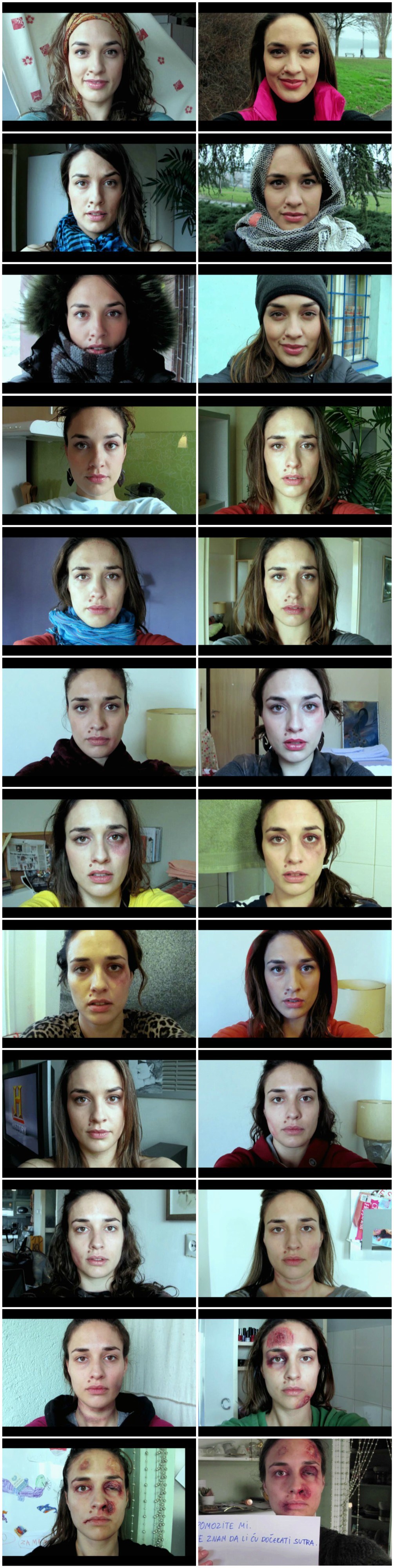 Ova žena fotografirala se svaki dan u godini, a zadnja fotografija mogla bi vam slomiti srce