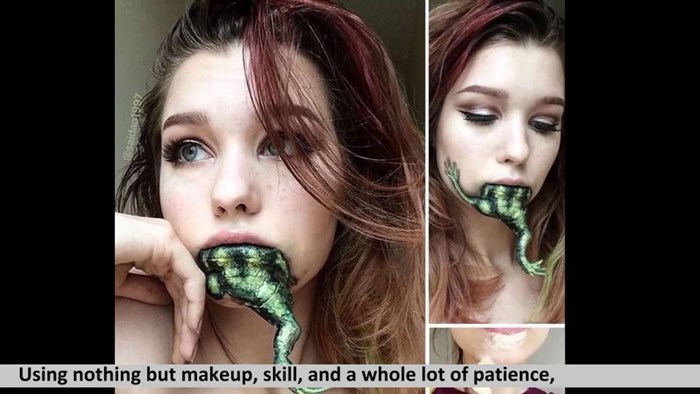 VIDEO Ova djevojka nevjerojatno dobro šminka i može se pretvoriti u sve