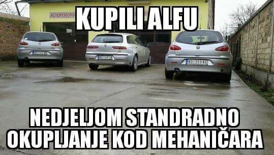 Ovo je poznato svakom vozaču Alfe