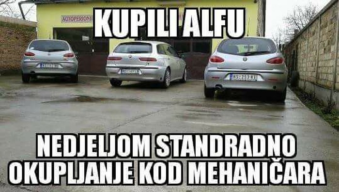 Ovo je poznato svakom vozaču Alfe