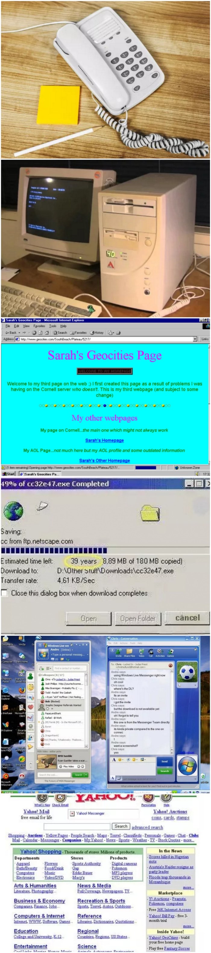 Jeste li dovoljno stari da se sjećate ovakvog interneta?