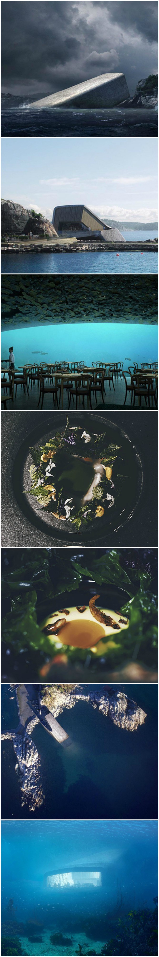 Osim što je prvi podvodni restoran u Europi, služi i za nešto puno veće