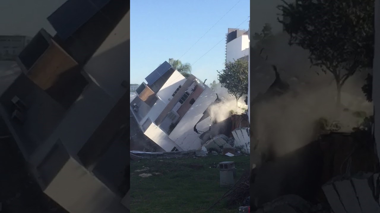 VIDEO Cijela kuća nestaje u trenu