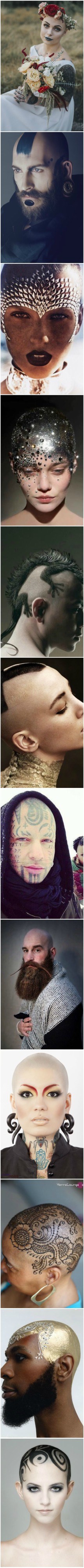 Ovi ljudi imaju savršene frizure iako nemaju kosu