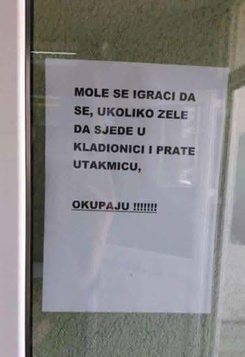 U kladionicu stalno dolazili neokupani pa dobili poruku od ljutih radnika