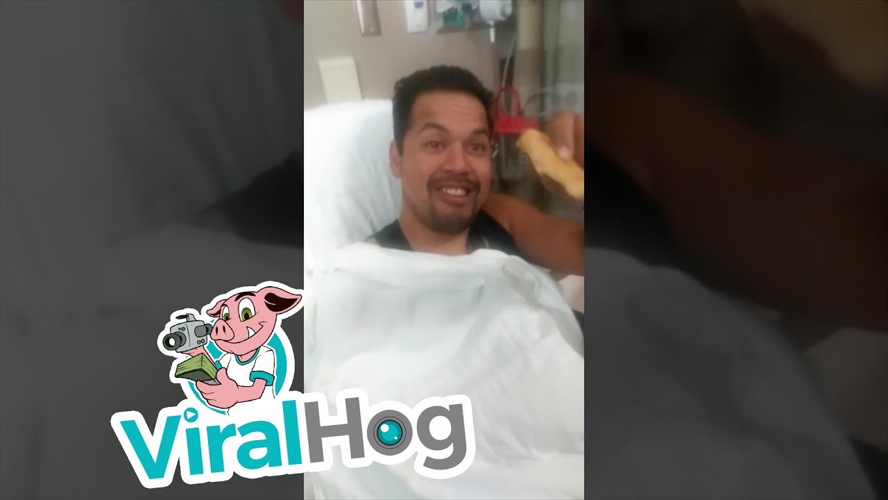 Nakon što je operirao ruku, počeo se ponašati poput djeteta i to izgleda urnebesno