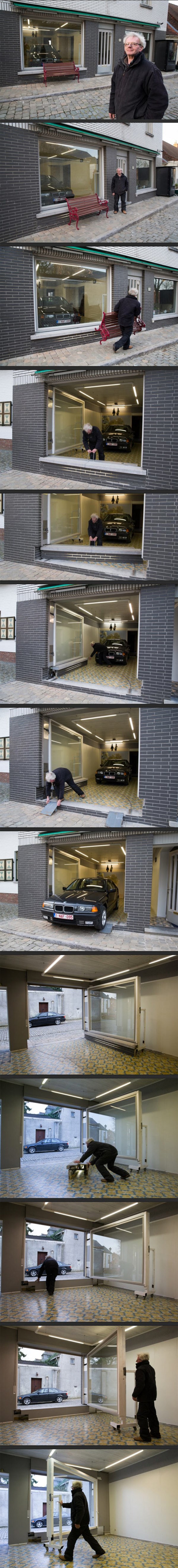 Vlasti su mu zabranile da izgradi garažu, no on se snašao na sjajan način