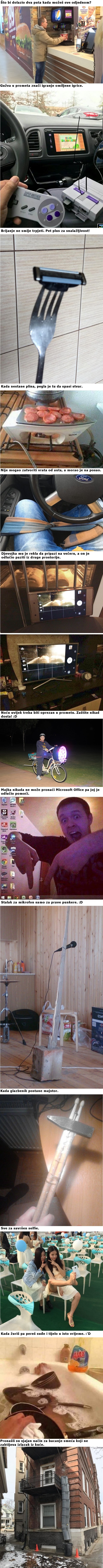 Nezgodne situacije od njih su napravile genijalce i prave majstore