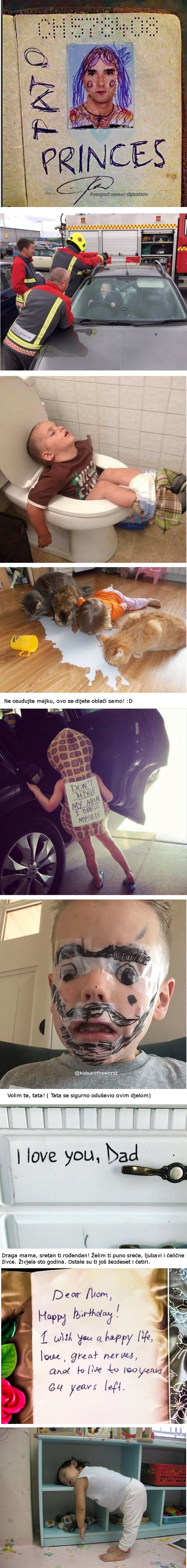 Ove fotografije dokaz su da djeca imaju najbolji smisao za humor