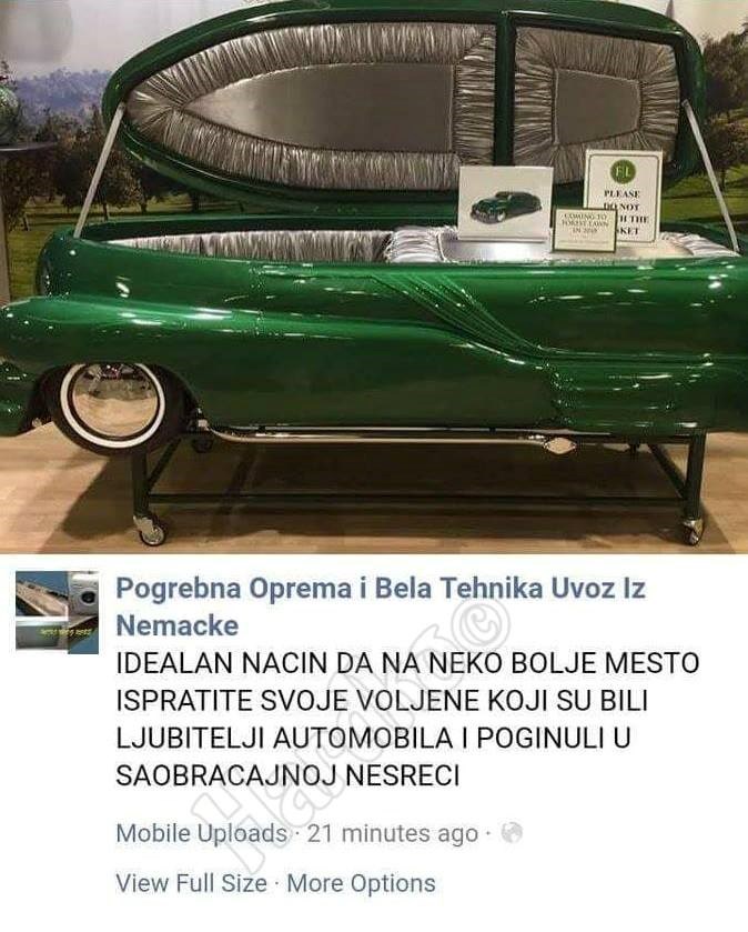 Ljudi su se zbunili nakon što su pročitali status ovog pogrebnog poduzeća