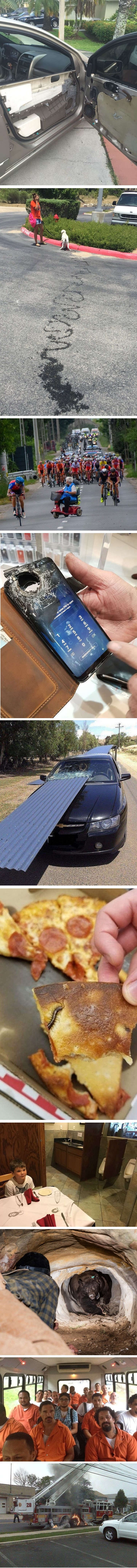 Fotografije ljudi koji su se našli u vrlo nezgodnim situacijama 