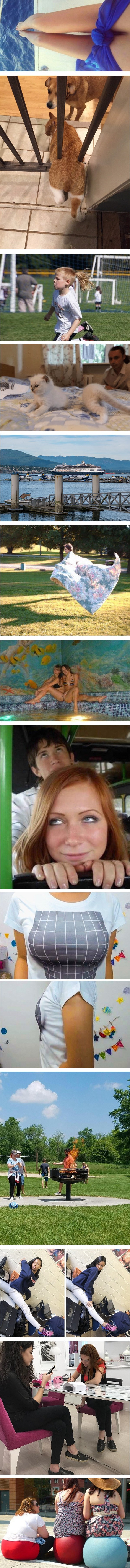 Ove ćete fotke morati pogledati dva puta da biste shvatili što se događa