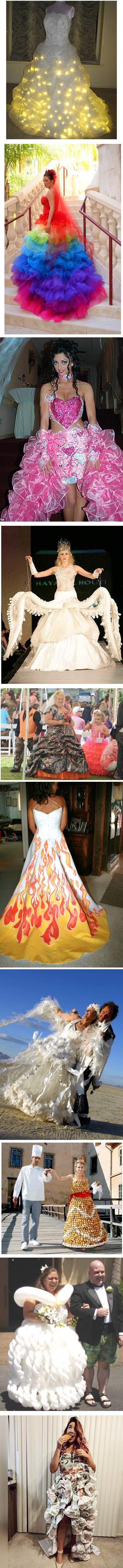 Ovo su najružnije i najčudnije vjenčanice koje ste ikada vidjeli