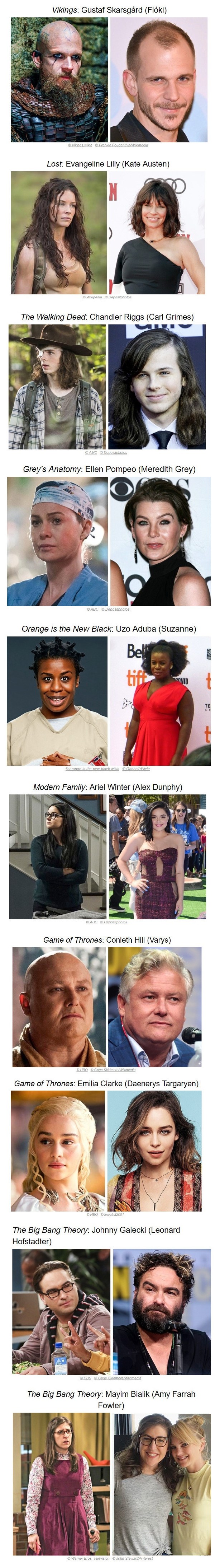 Ovako glumci najpoznatijih svjetskih serija izgledaju u stvarnom životu 