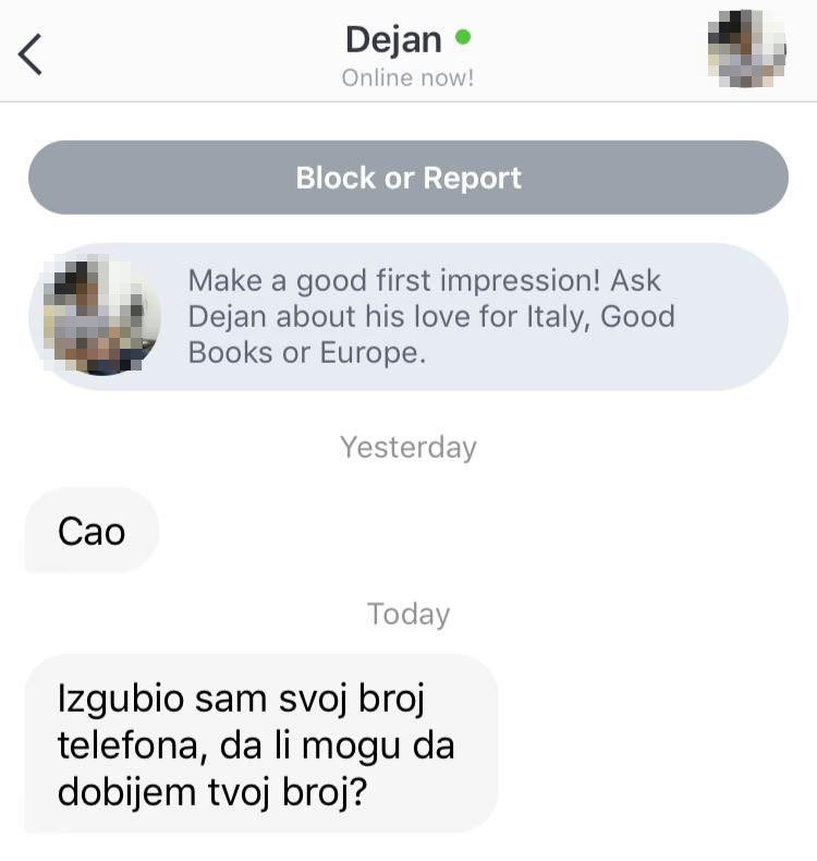 Pokušao je osvojiti djevojku s genijalnom porukom, no odgovor ipak nije dobio