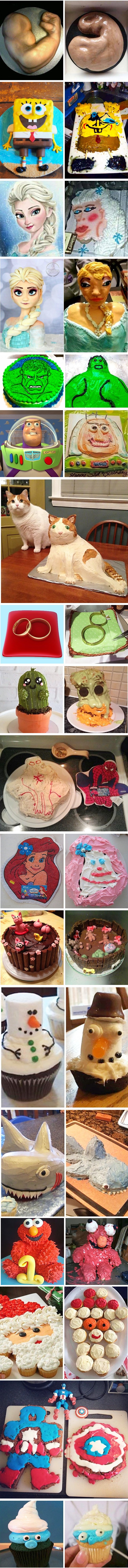 Ove smiješne rođendanske torte izgledaju kao potpuni promašaji 