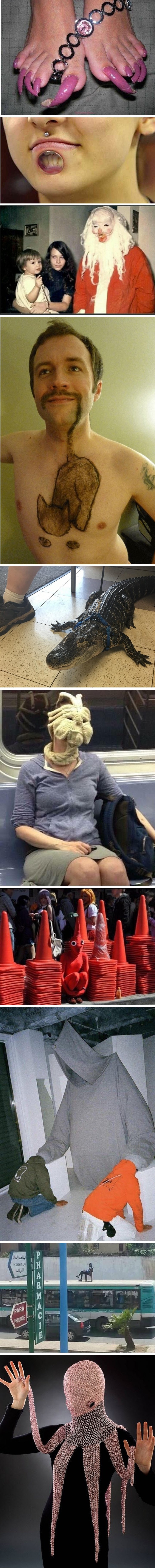 Bizarne fotografije koje dokazuju da ljudi čine čudne i odvratne stvari