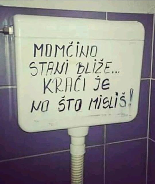 Bilo im je dosta muškaraca koji ne paze pa su ostavili urnebesnu poruku u WC-u 
