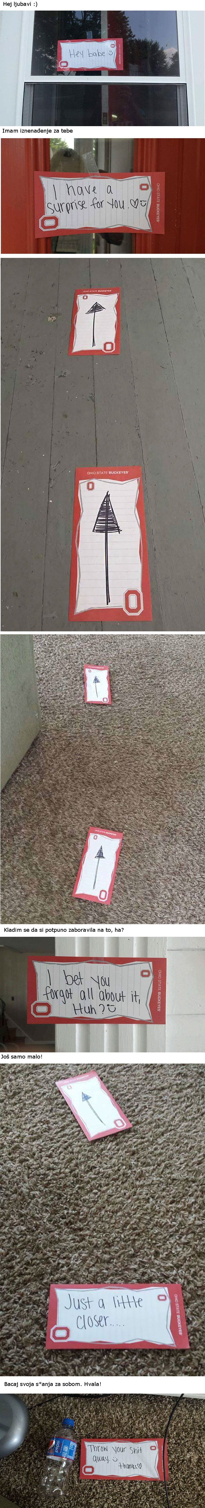 Priredio je djevojci iznenađenje, no sigurni smo da se ona nije oduševila