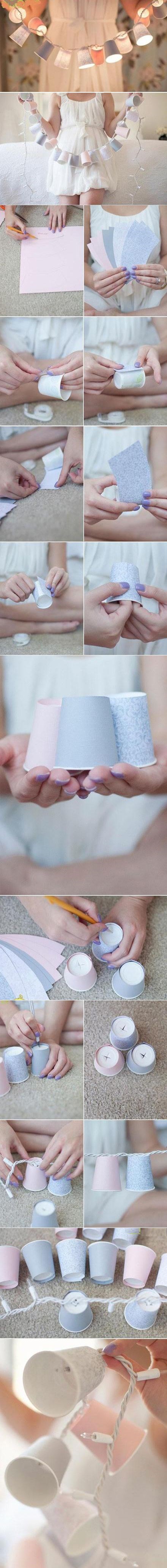 Malo drugačije božićne lampice koje možete izraditi sami