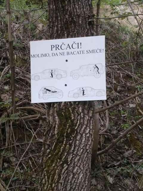 Ostavili poruku svima koji ljubavne sastanke obavljaju u prirodi i zagađuju okoliš 