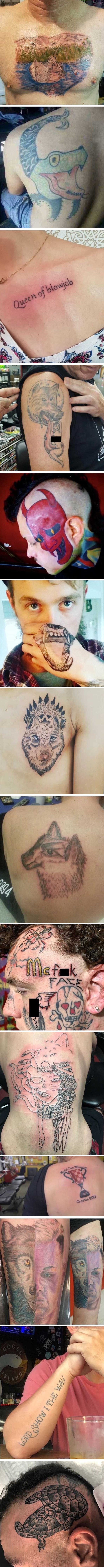 Ovi su ljudi na tijelo tetovirali gluposti zbog kojih su vjerojatno kasnije požalili