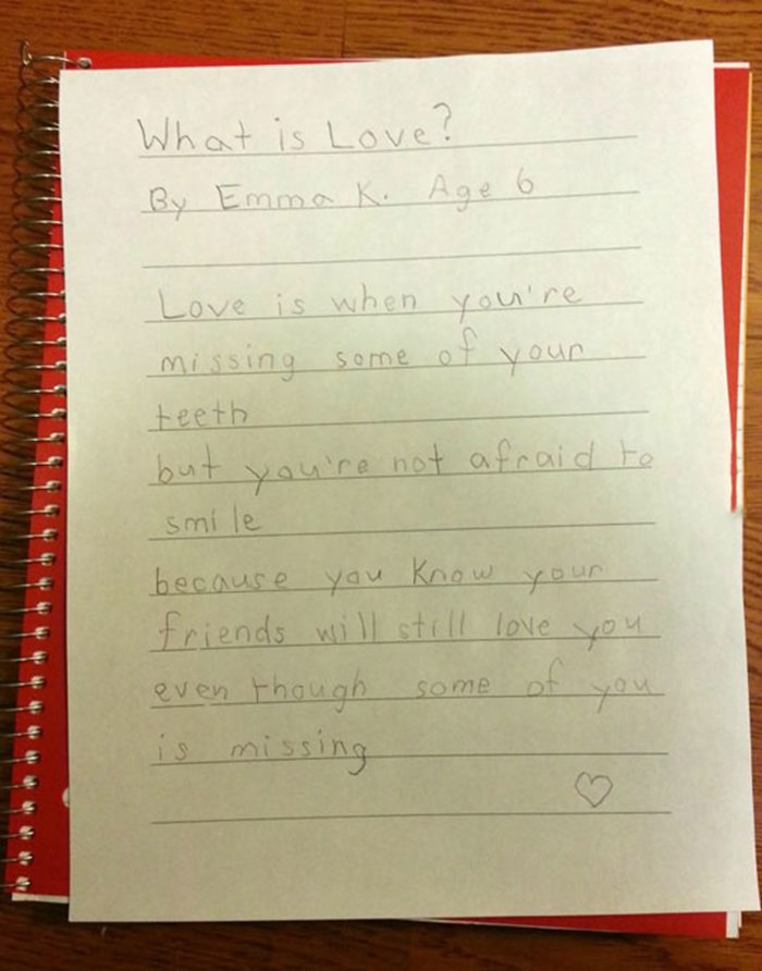 6-godišnjakinja objasnila što je to ljubav na najslađi način