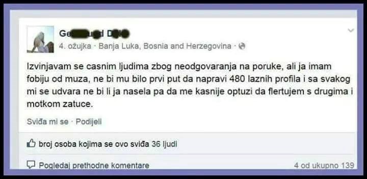 Dobivala je puno poruka od muškaraca pa im objasnila zbog čega im ne odgovara 