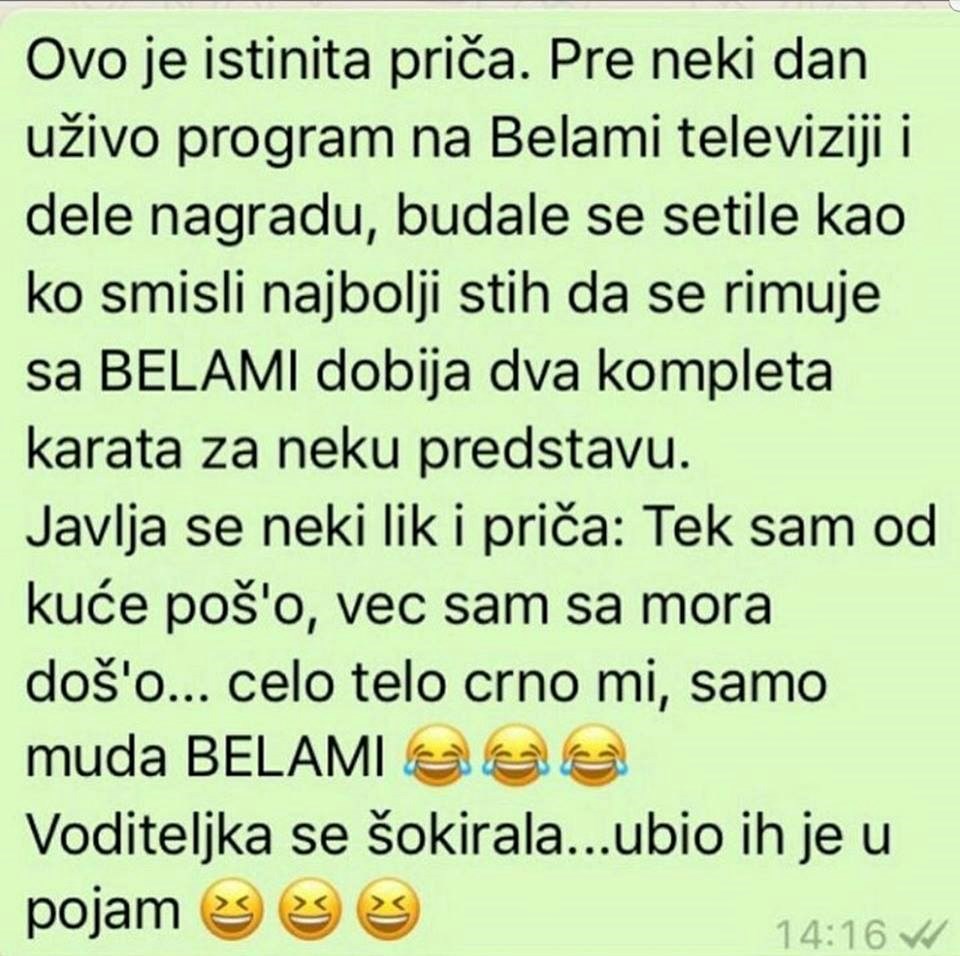 On kaže da je ovo istinita priča, a na vama je hoćete li povjerovati u to 