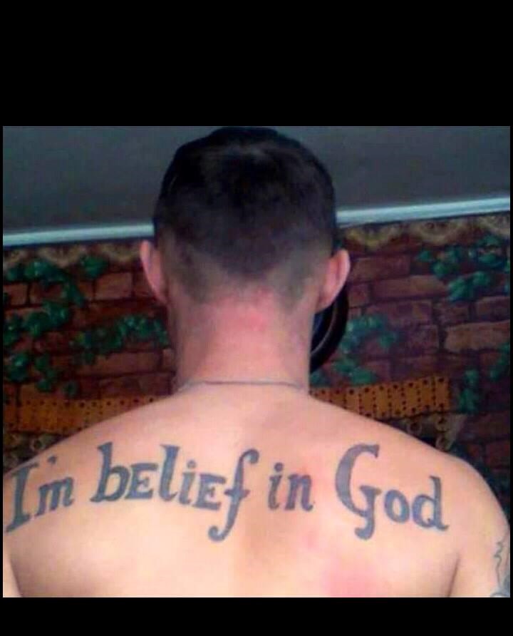 Htio je tetovažu na engleskom, no dobio je žešću sprdnju