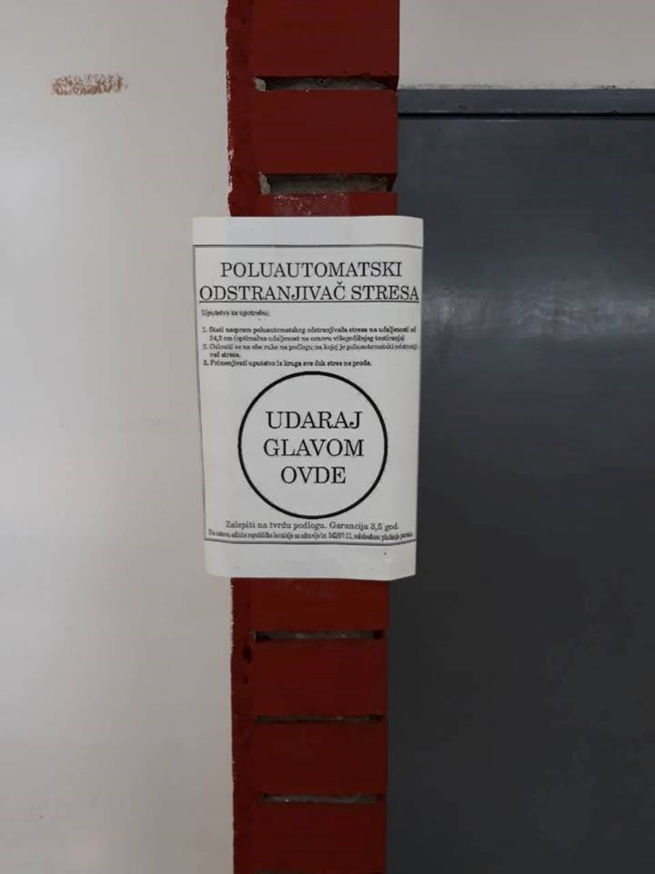 Netko je pronašao vrlo čudan način za rješavanje stresa. Biste li ga isprobali?