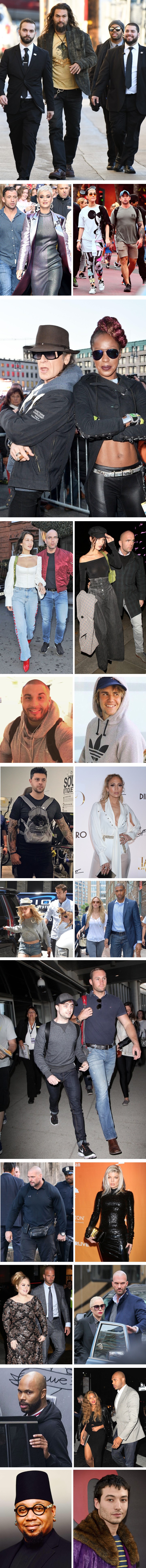 Izgled zaštitara poznatih i slavnih mogao bi vas iznenaditi 