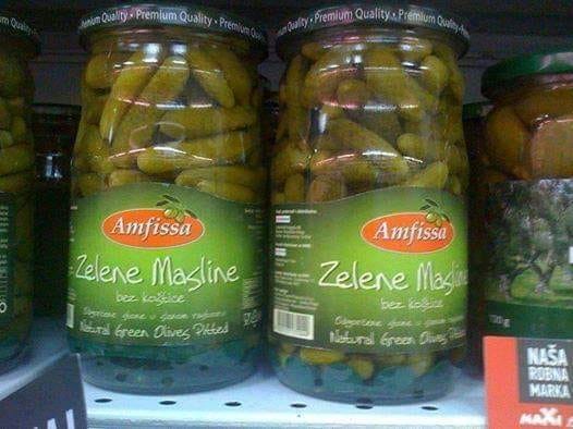 Na policama trgovine osvanule vrlo čudne masline