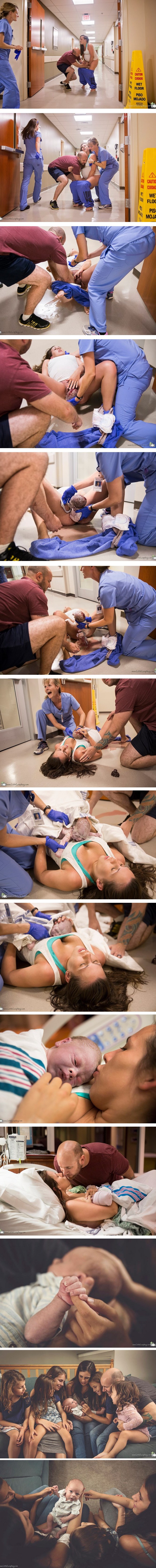 Nakon 5 djevojčica, rodila je dječaka i to na najčudniji način koji će svi još dugo pamtiti