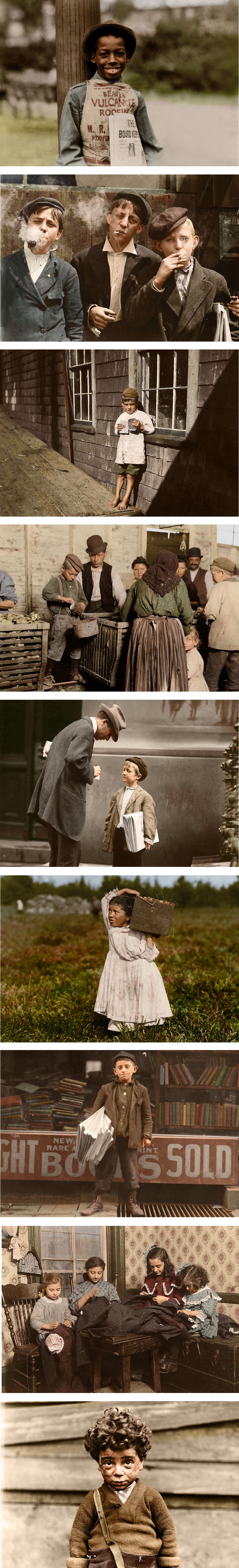 Tužni prikazi prošlog stoljeća - Eksploatacija i nezamislivo težak život djece 