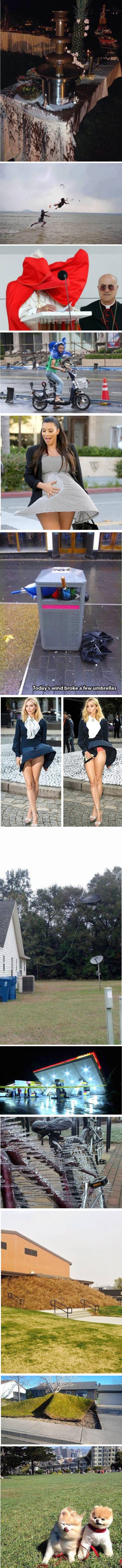 Ove su fotke dokaz da se vjetar zna dobro našaliti s ljudima